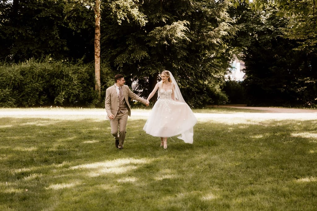 Hochzeitsshooting im Park Bad Salzuflen