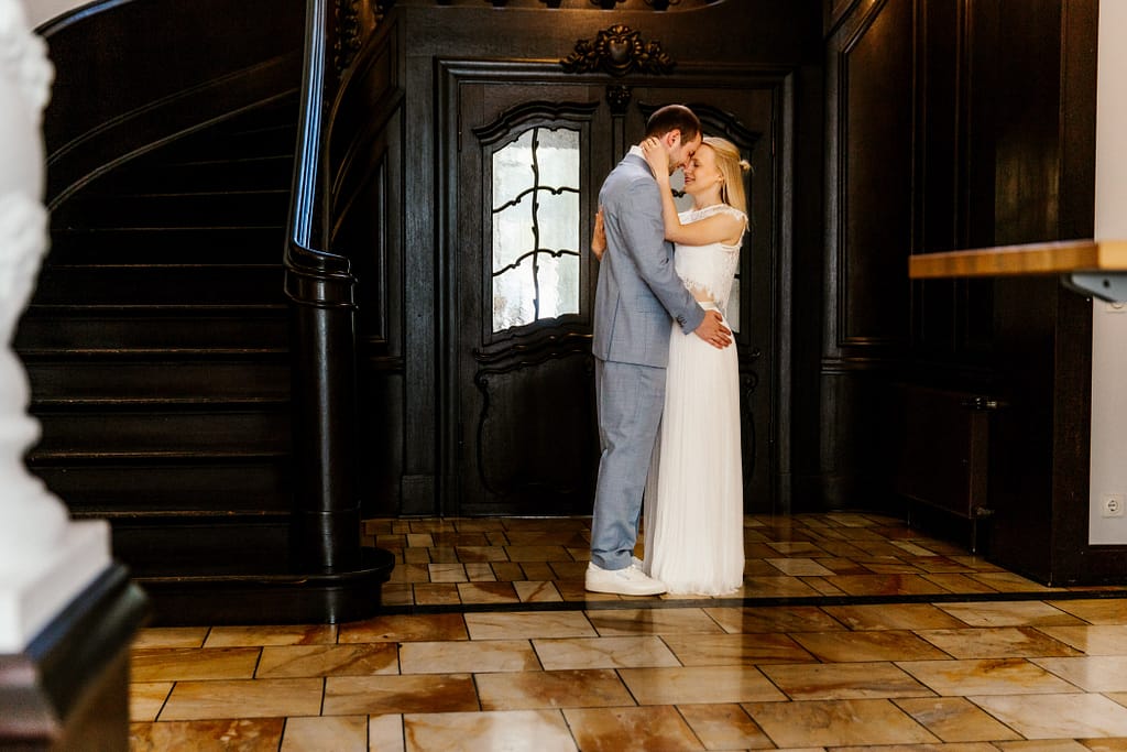 Hochzeitspaar im Standesamt Herford