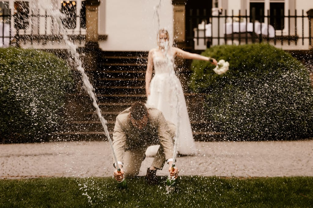 Hochzeitsshooting in der Lokation