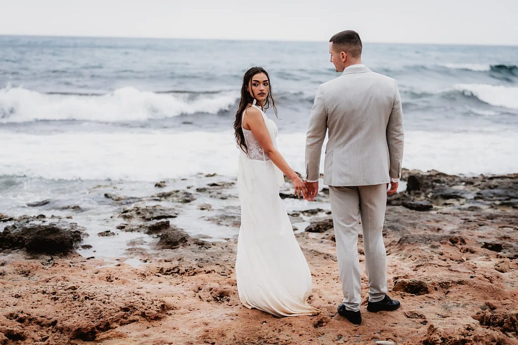 Hochzeitsfotograf Bielefeld Romantisches Paarshooting am Strand von Mallorca