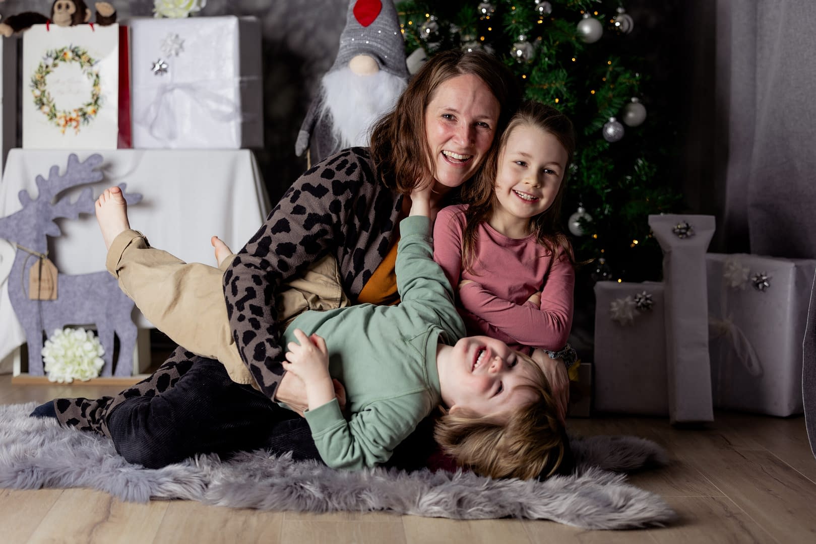 Familien Weihnachtbild in Bielefeld