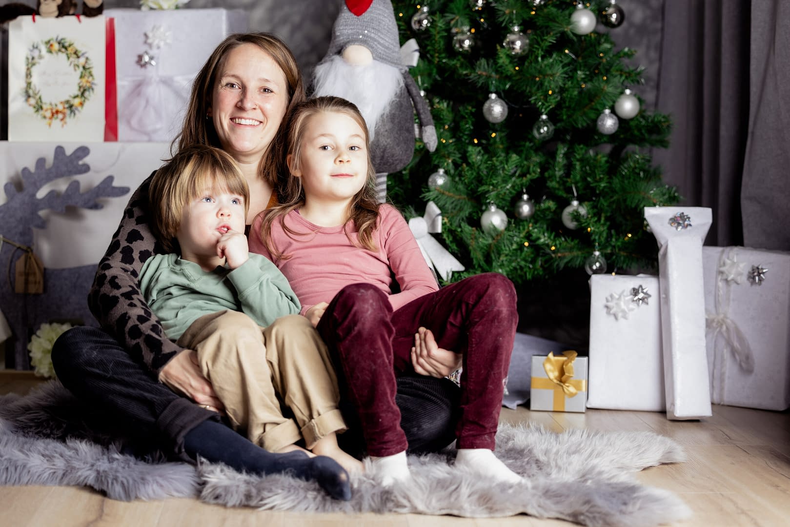 Familien Weihnachtbild in Bielefeld