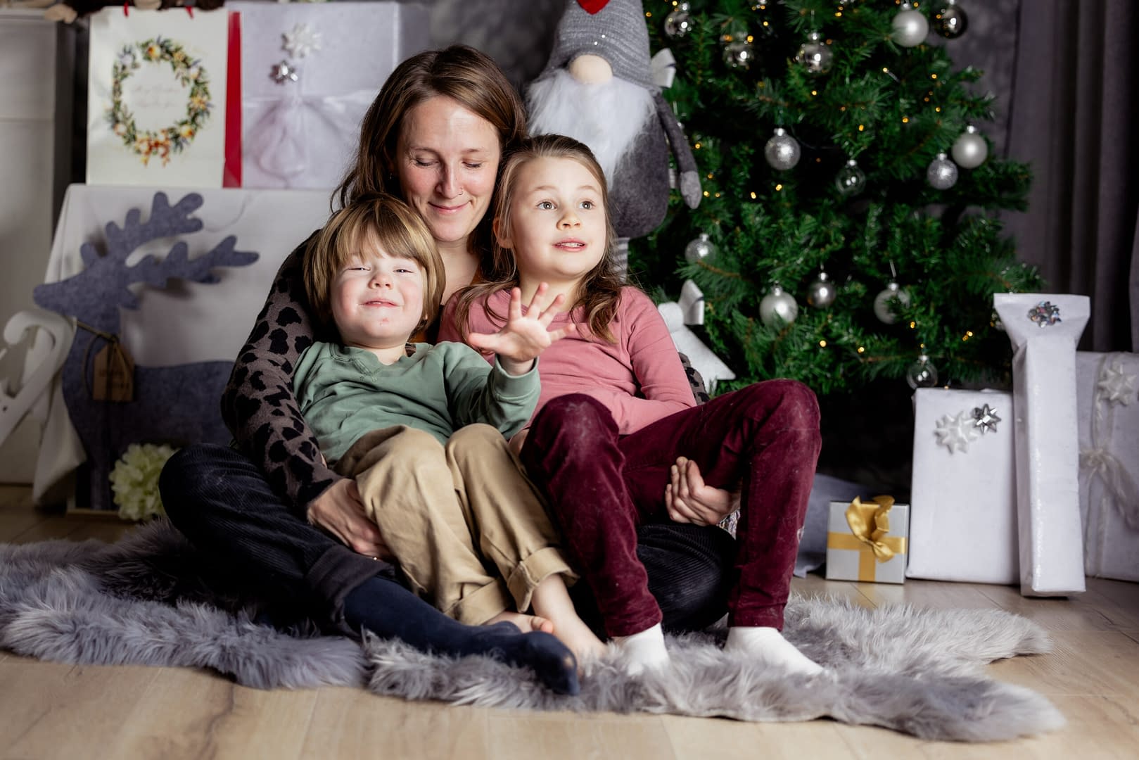 Familien Weihnachtbild in Bielefeld