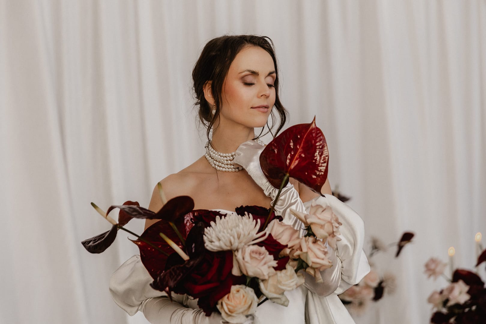 Ein Traum in Weiß – die Braut allein