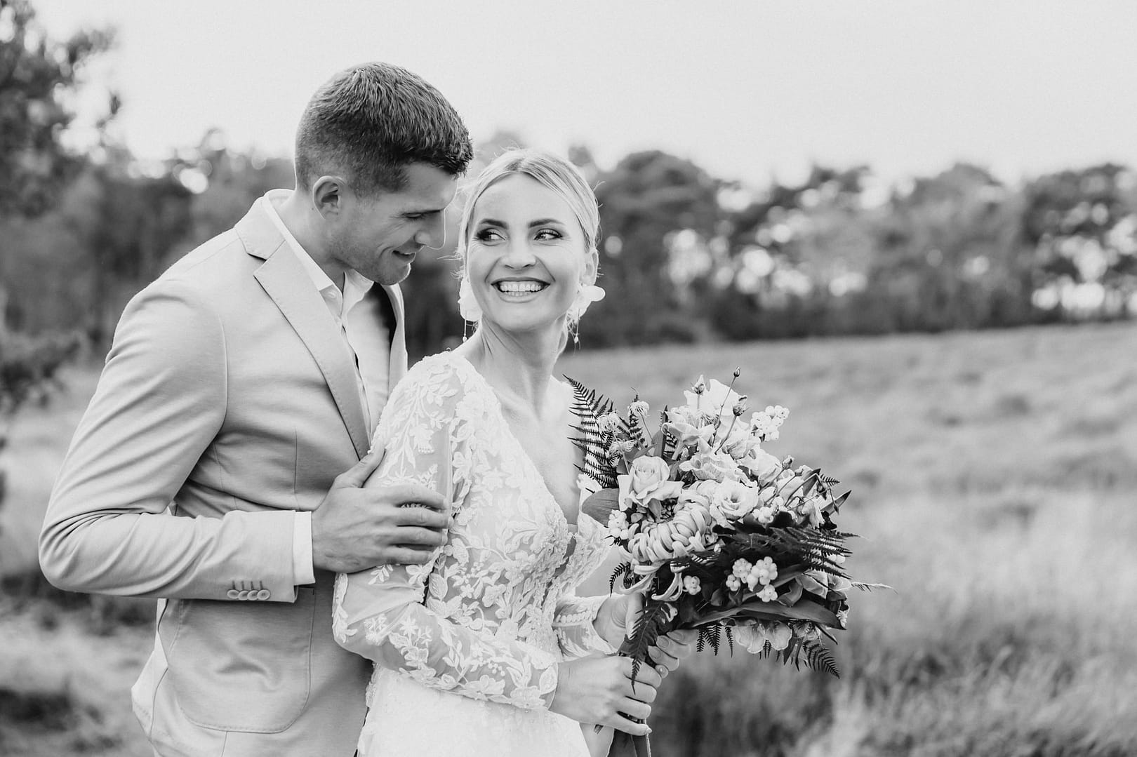 Hochzeitsfotografie im Park