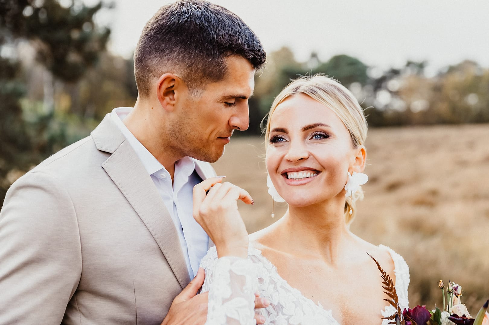 Hochzeitsfotografie im Park