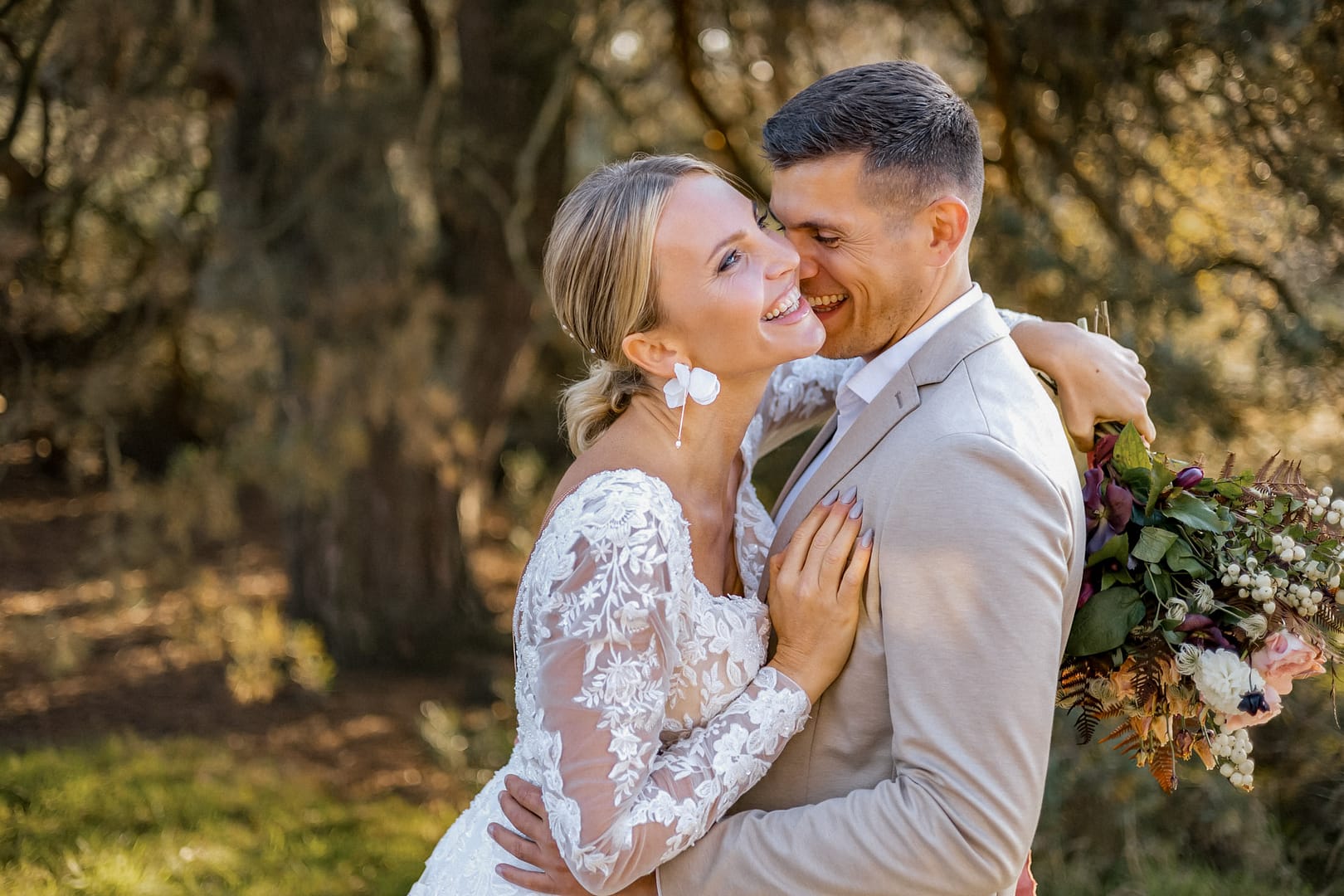 Hochzeitsshooting im Park Bielefeld
