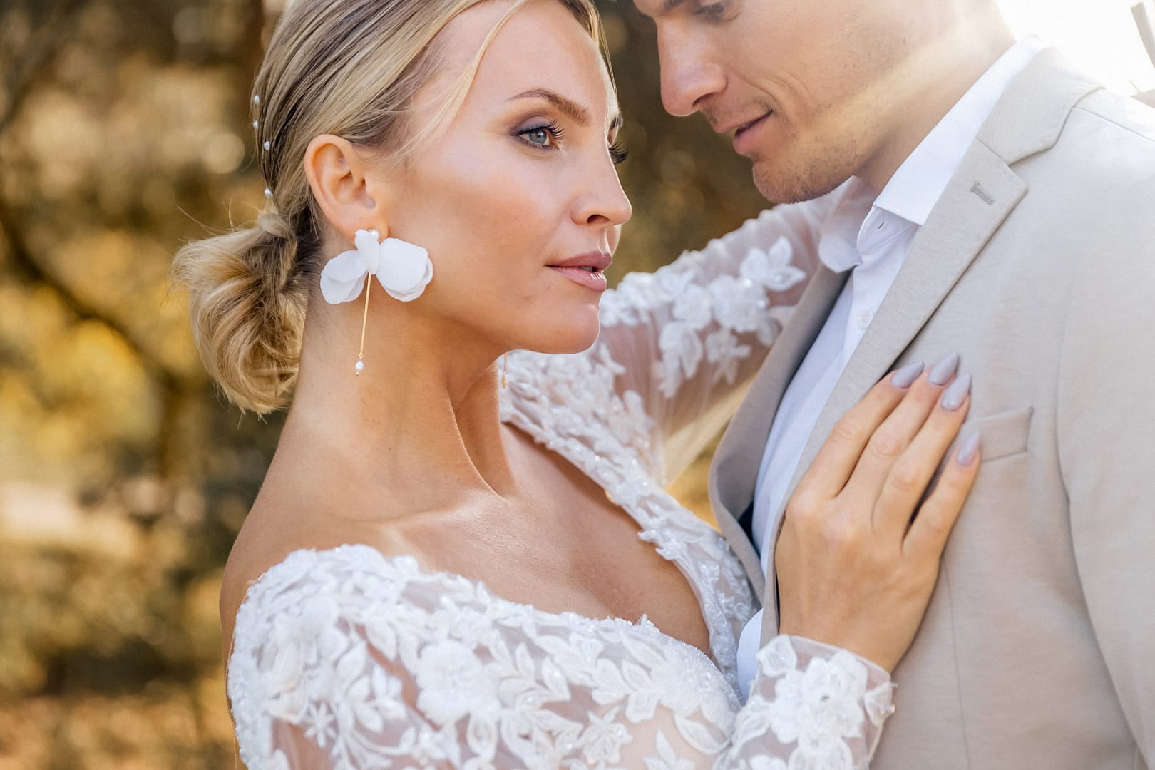 Hochzeitsfotografie im Park