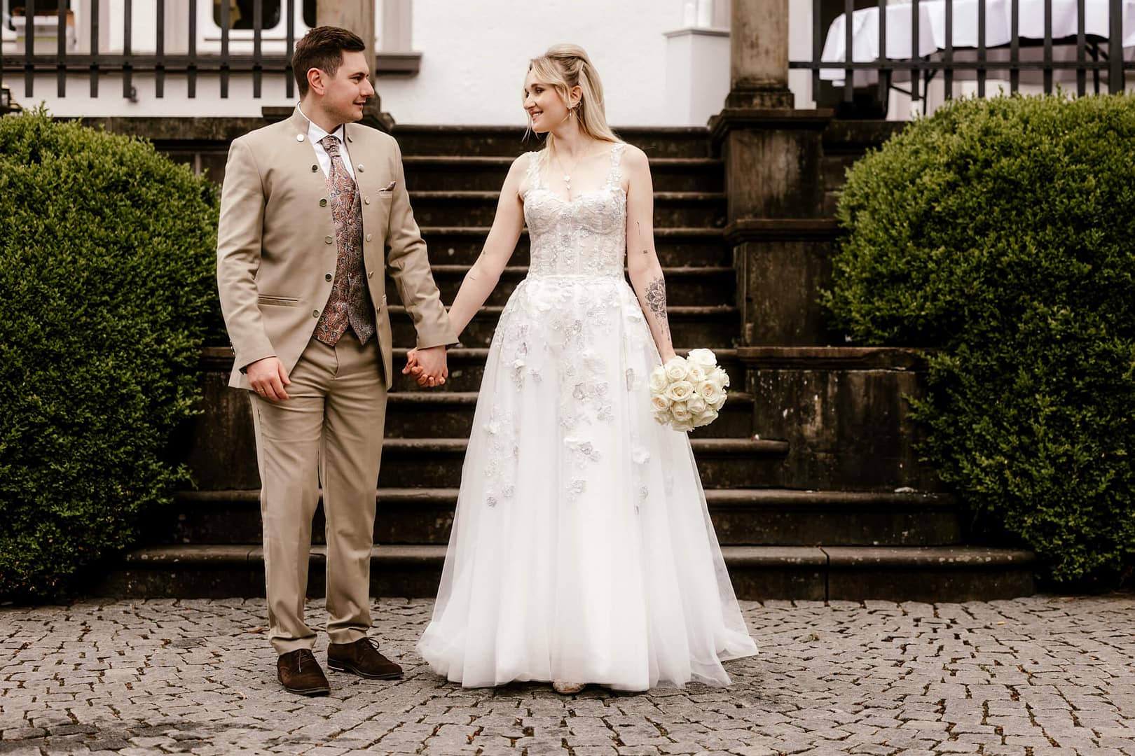 Hochzeitsfotografie in Schloss Neuhaus