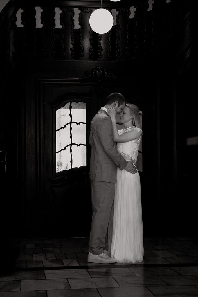 Hochzeitspaar im Standesamt Herford