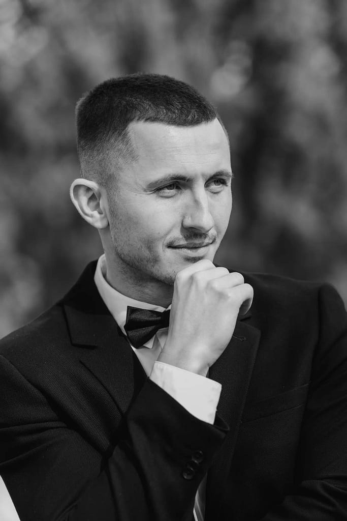 Hochzeitsfotograf Bielefeld Liebevolle Augenblicke vom Bräutigam