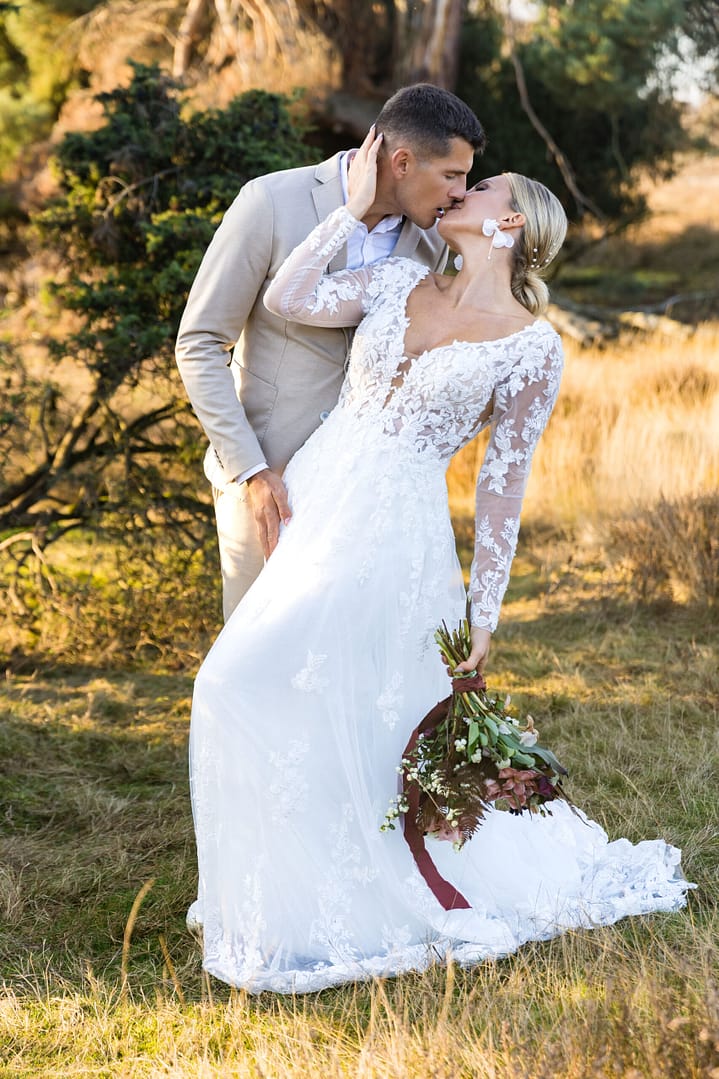 Hochzeitsshooting im Park