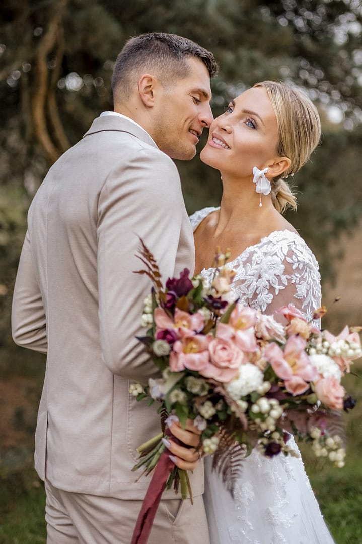 Hochzeitsshooting im Park