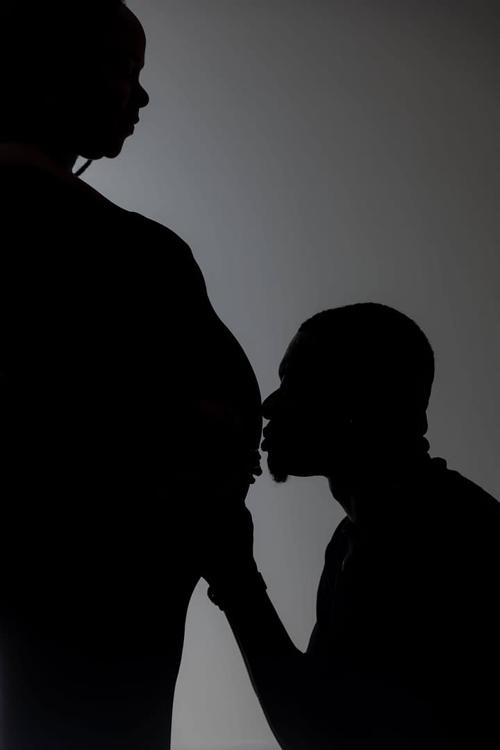 Silhouett Shooting im Fotostudio Bielefeld