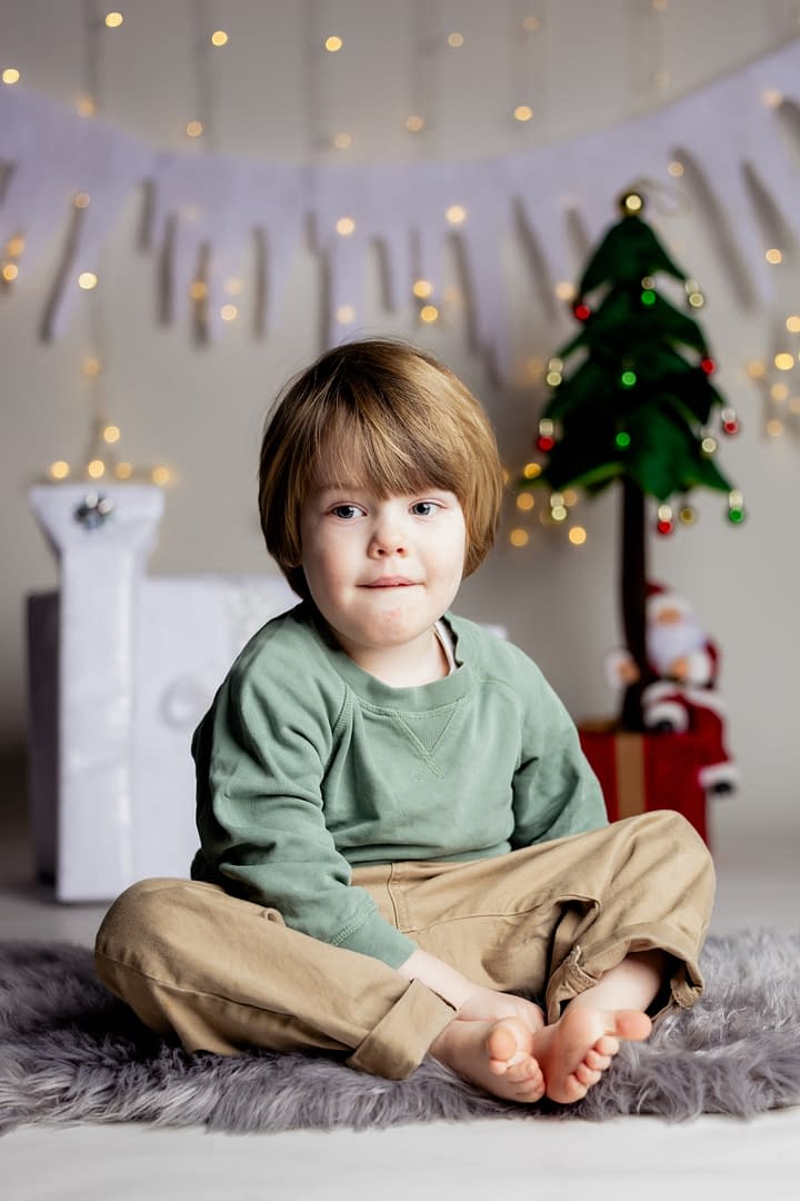Kinderbild vom Weihnachtsshooting