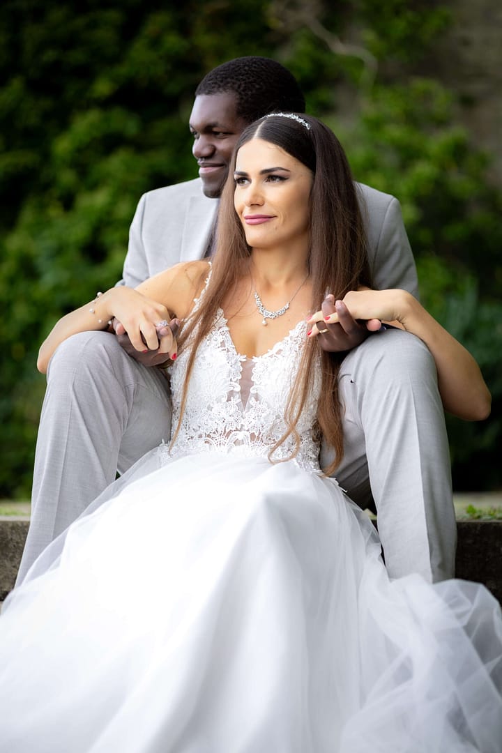 Hochzeitsshooting im Park