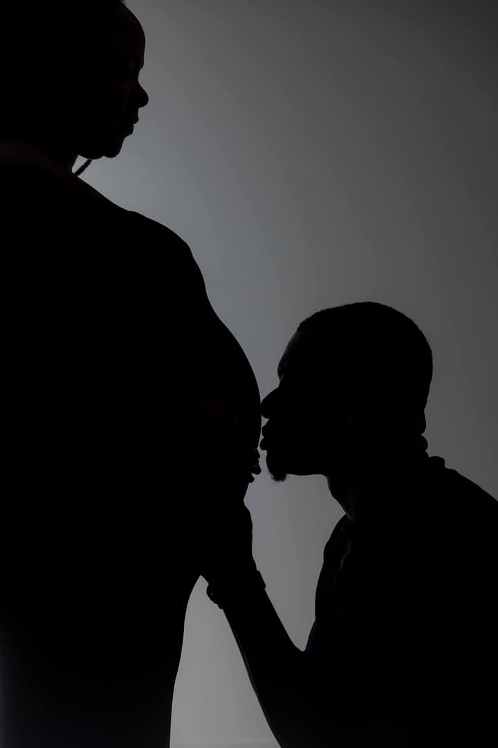 Silhouett Shooting im Fotostudio Bielefeld