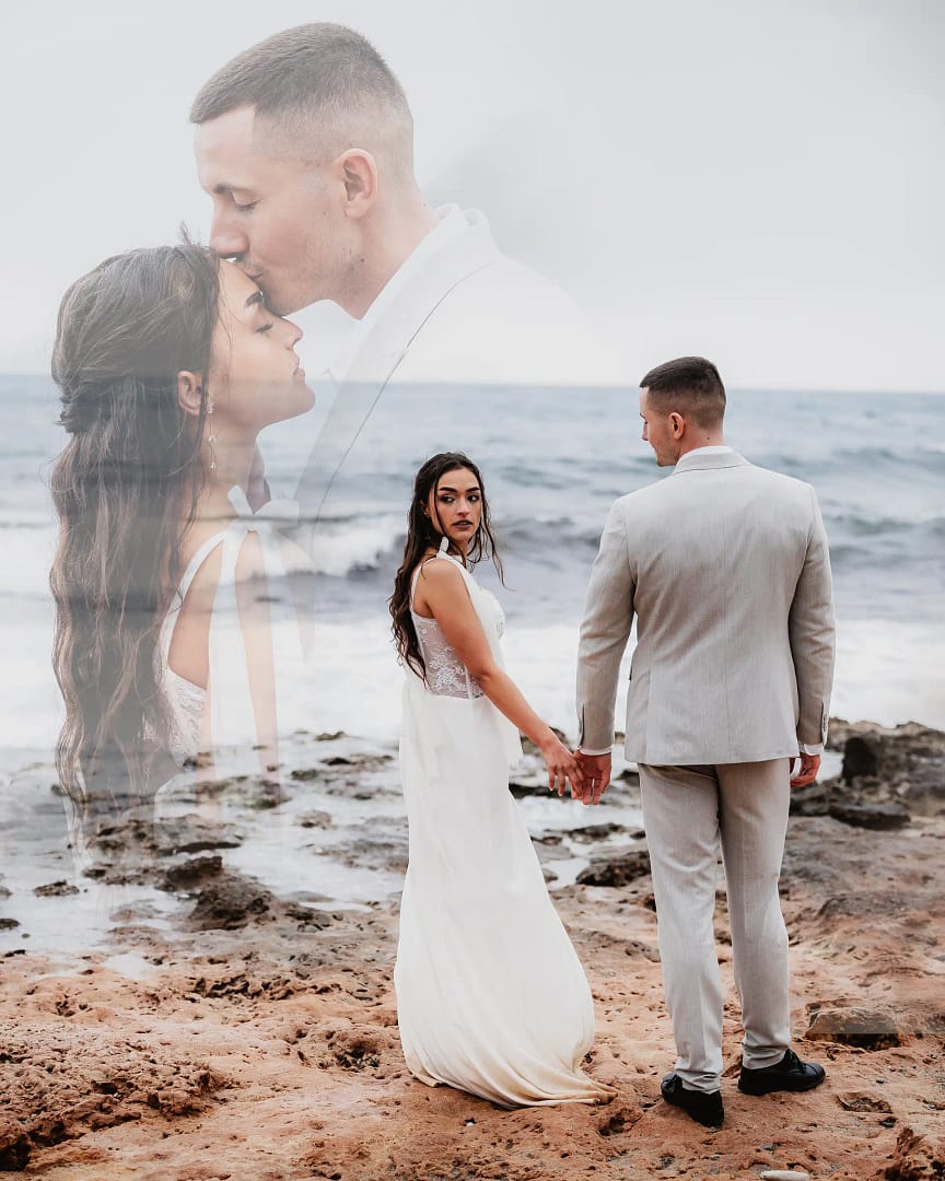 Hochzeitsfotograf Bielefeld Natürliche Hochzeitsbilder zwischen Meer und Himmel