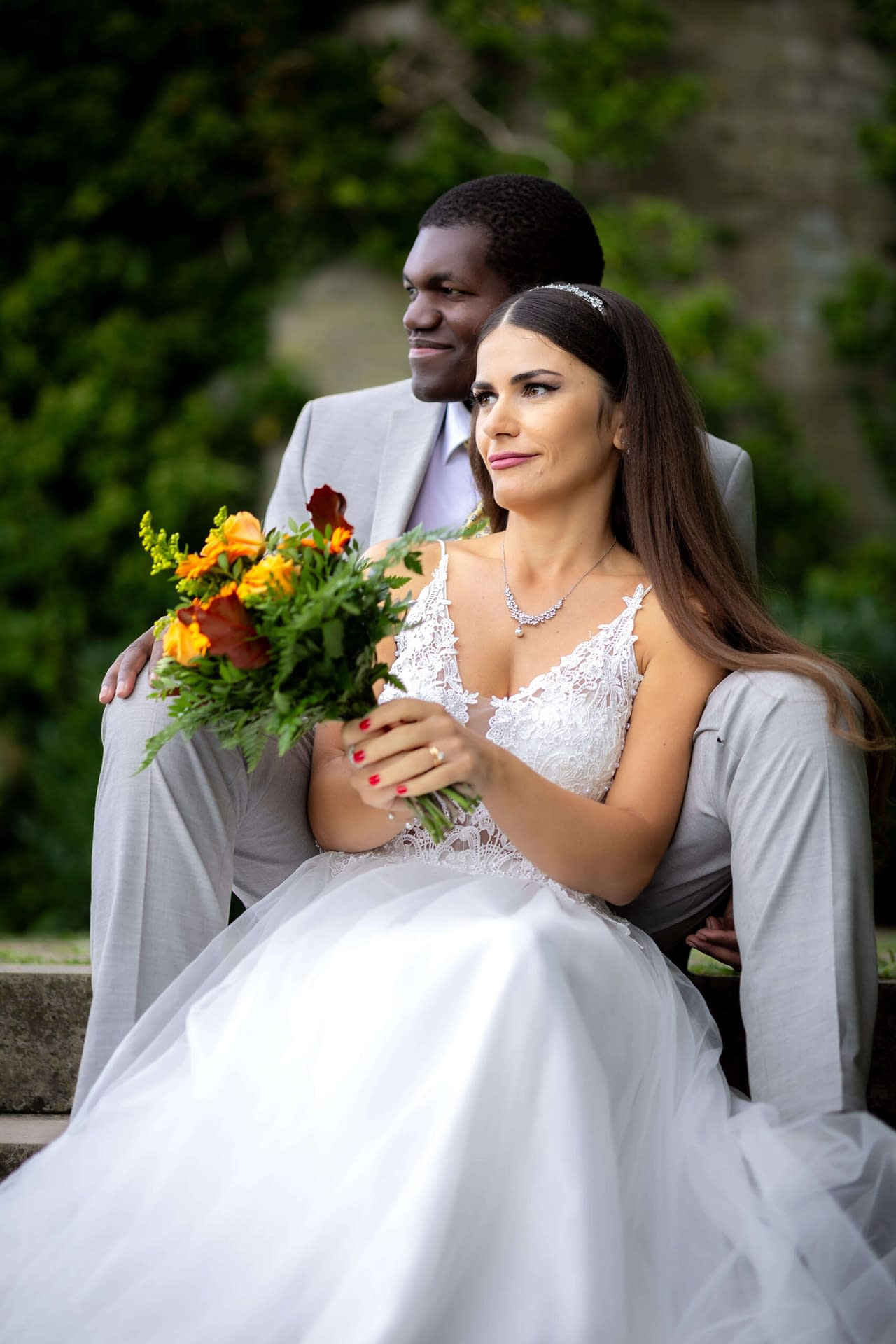 Hochzeitsshooting im Park